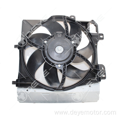 1253.P8 Hot selling radiator cooling fan for PEUGEOT207